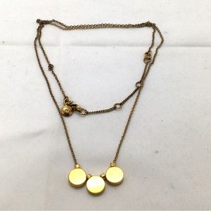 Vintage J. Crew, Long Simple Gold Necklace